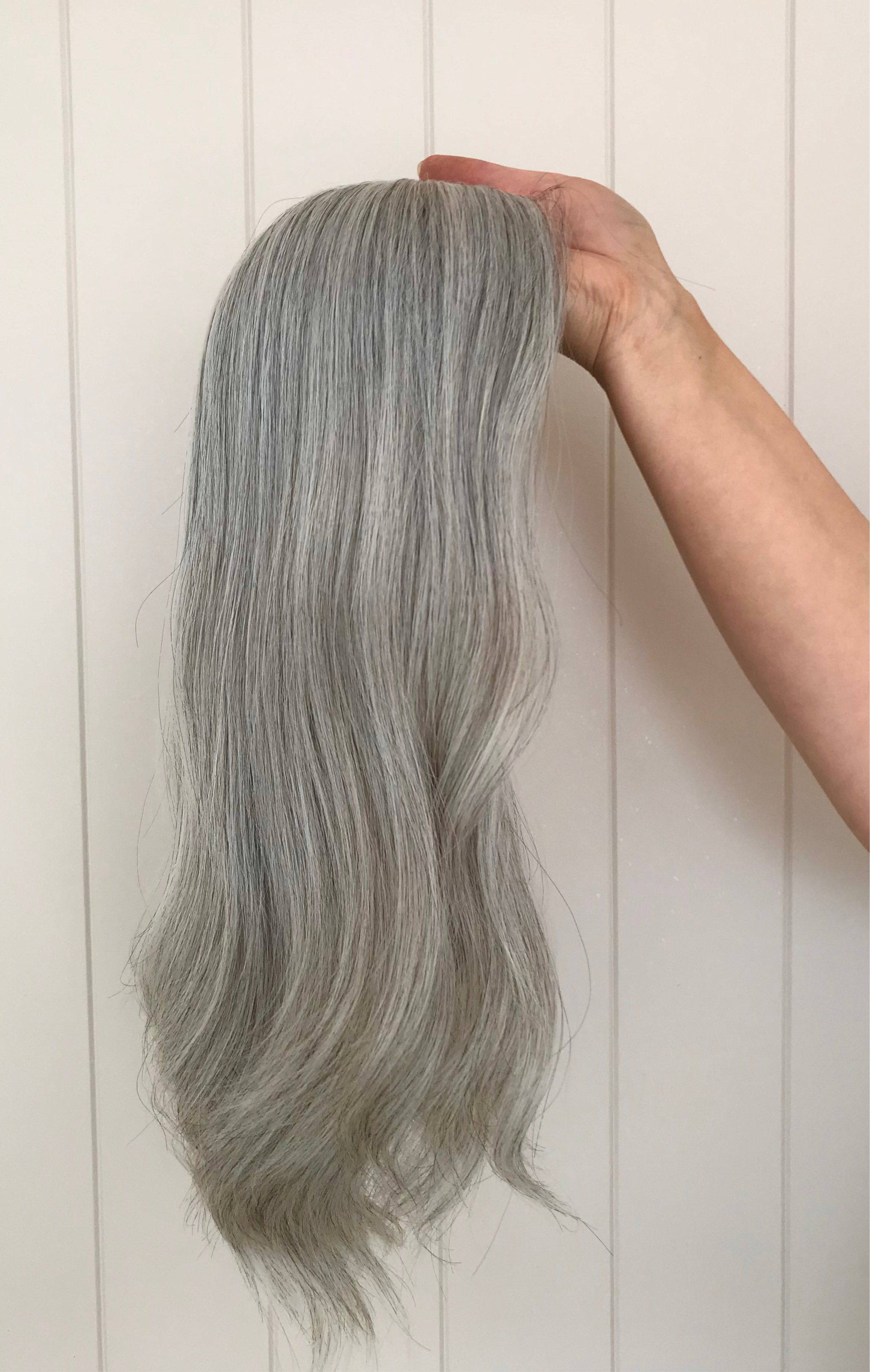 Andie Closed Lace Low Density Topper with a 8 x 8 cap