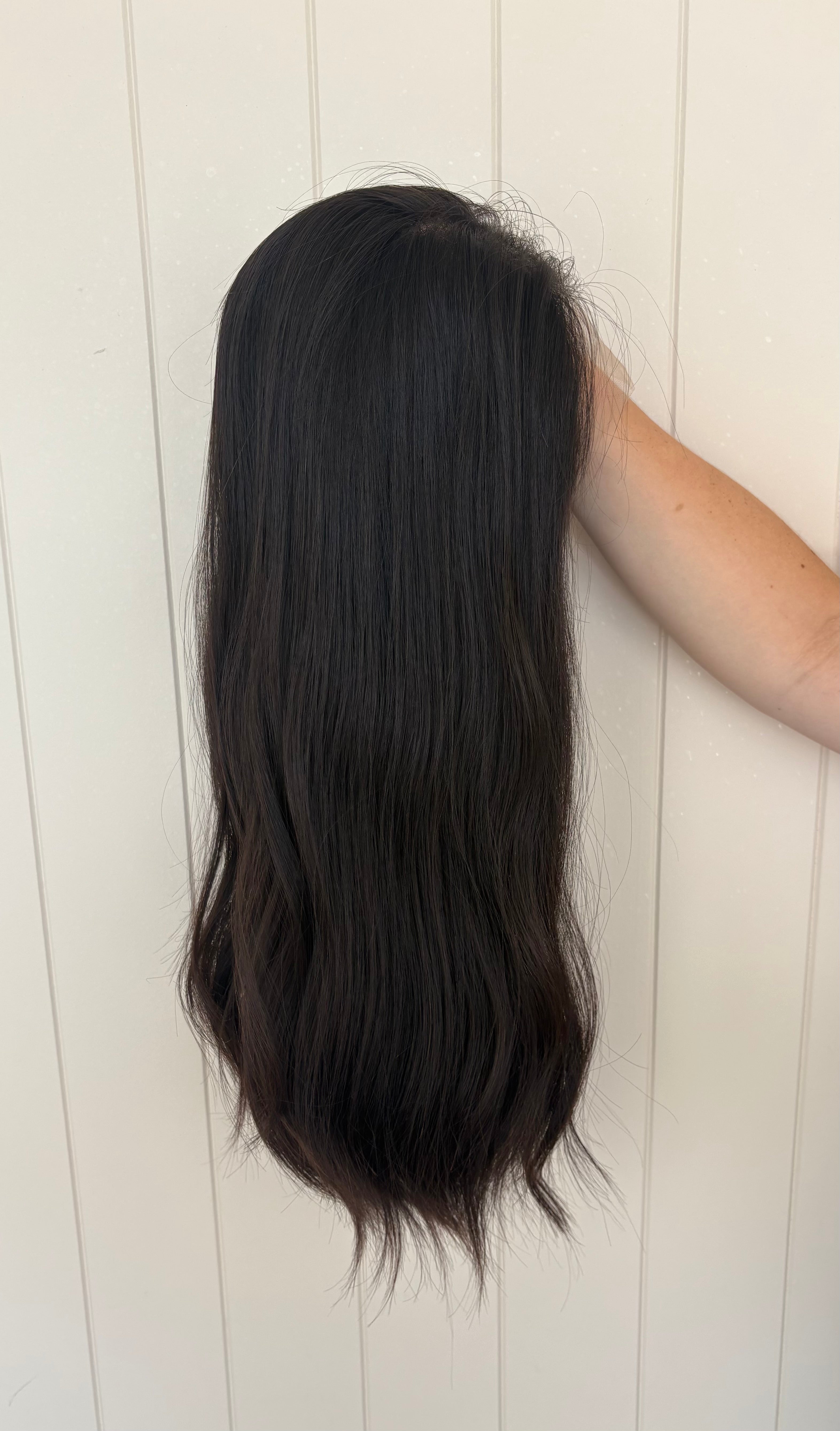 Coco Lace Front Human Hair Wig 22 Inches Medium Cap | Lob Layer