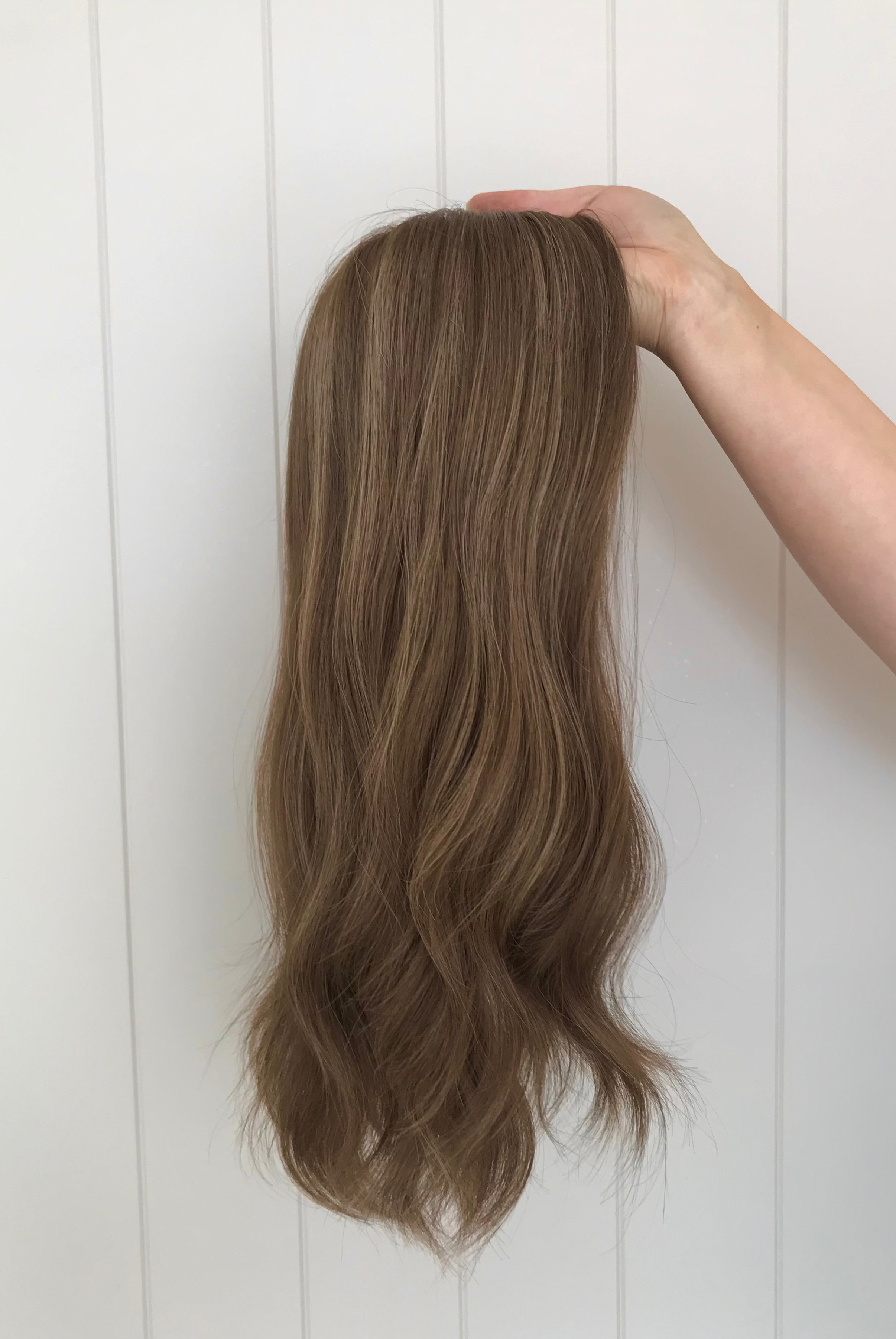 Grace Closed Lace Low Density Topper with a 8 x 8 cap