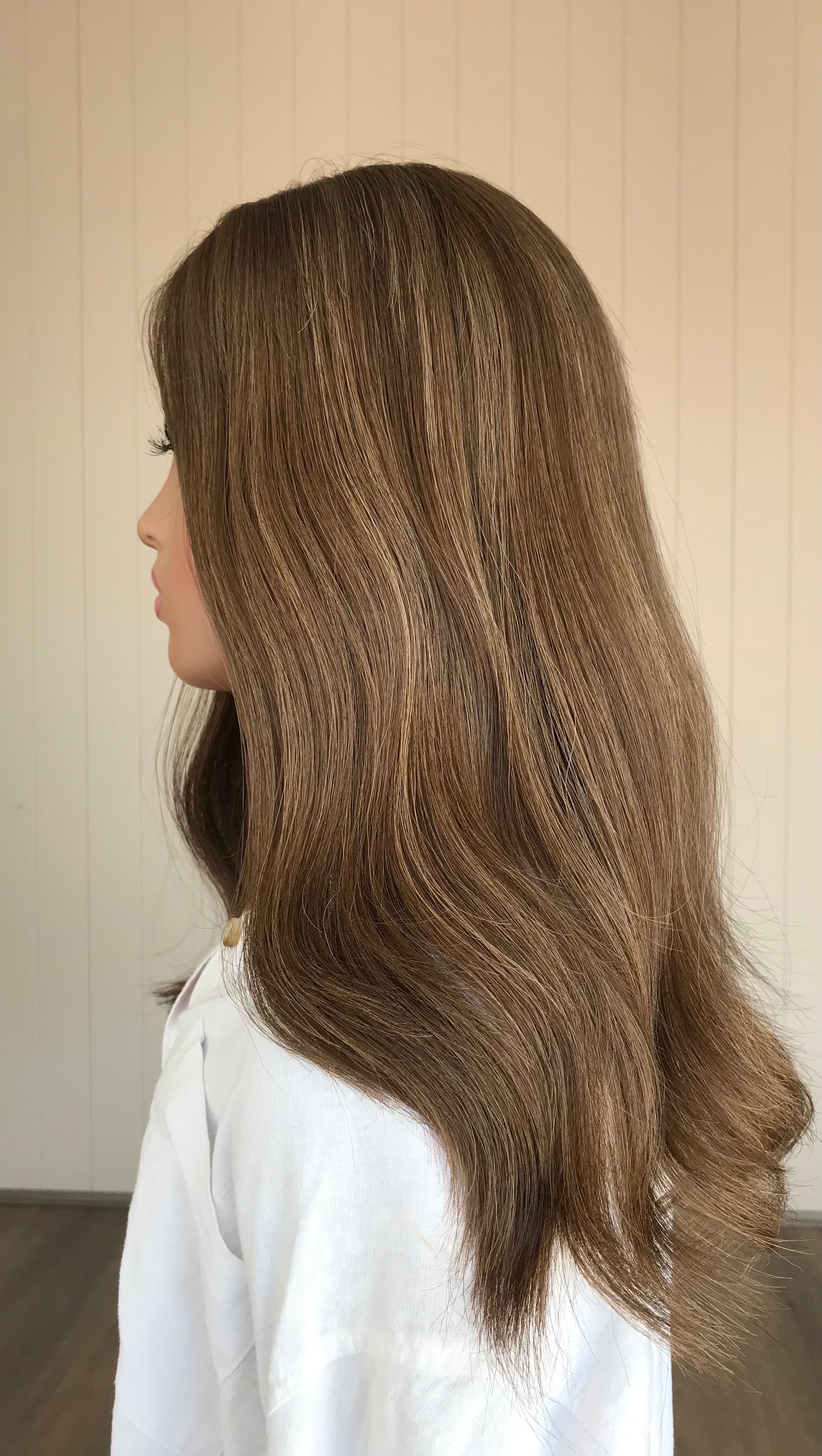 Grace Closed Lace Low Density Topper with a 8 x 8 cap