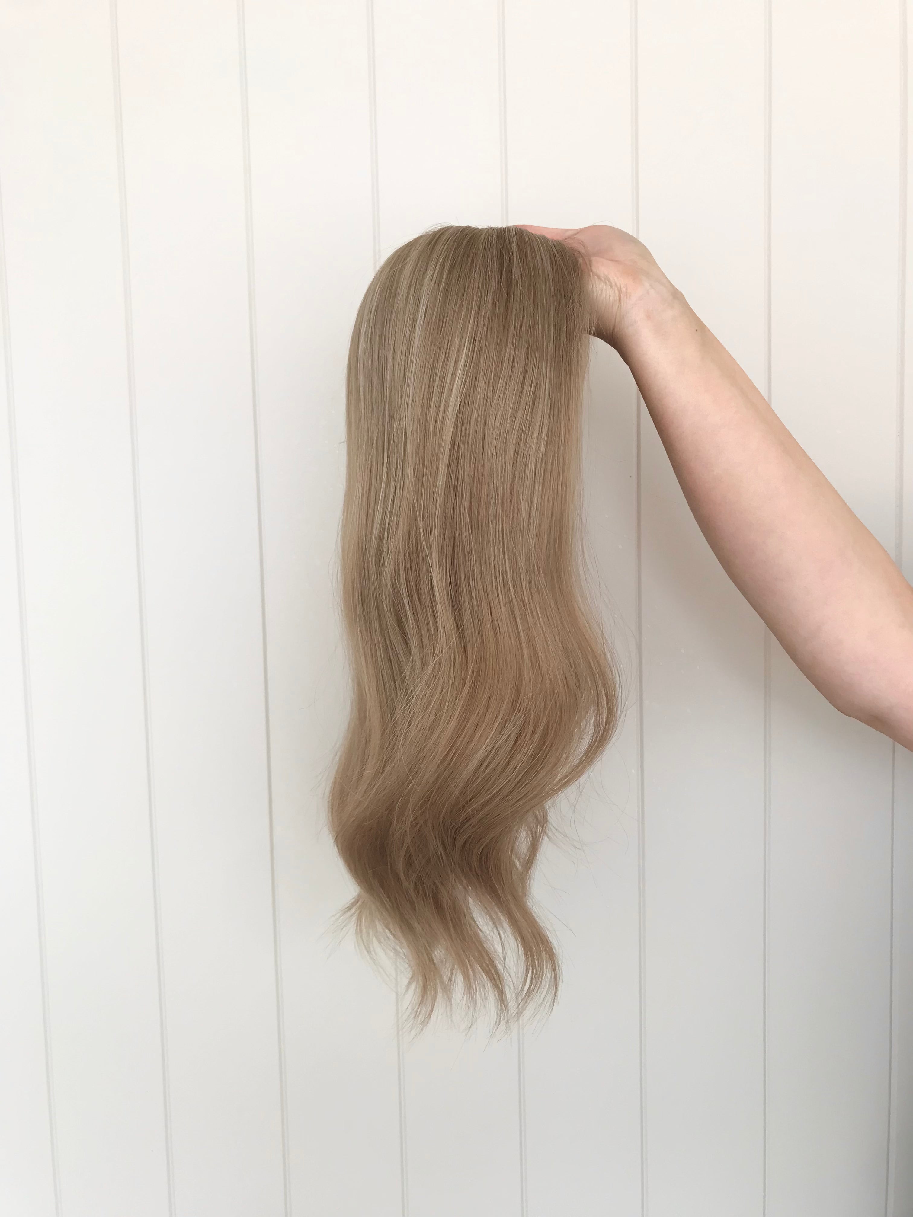 Gigi Closed Lace Low Density Topper with a 8 x 8 cap