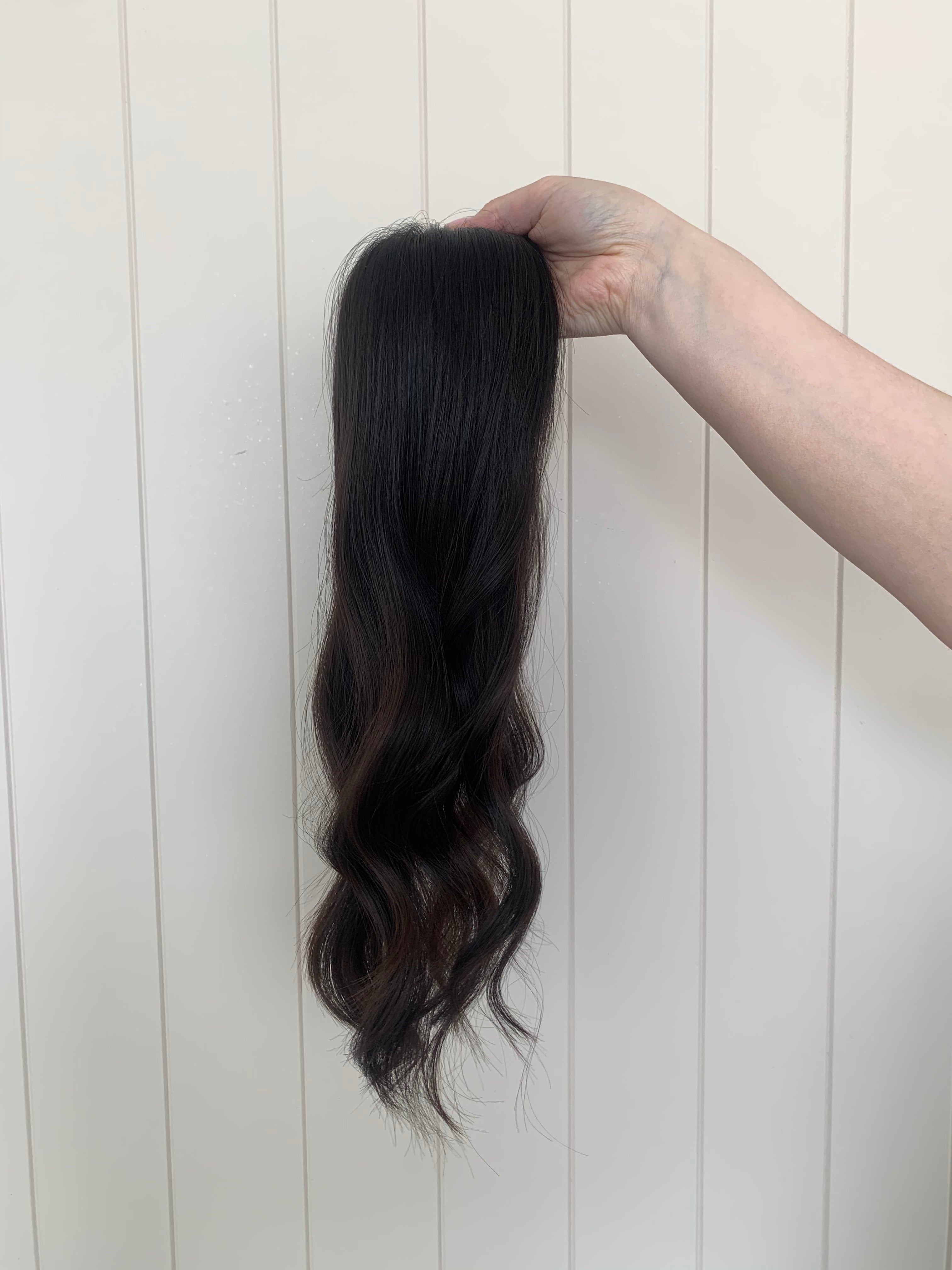 Zoey Petite Closed Lace Topper