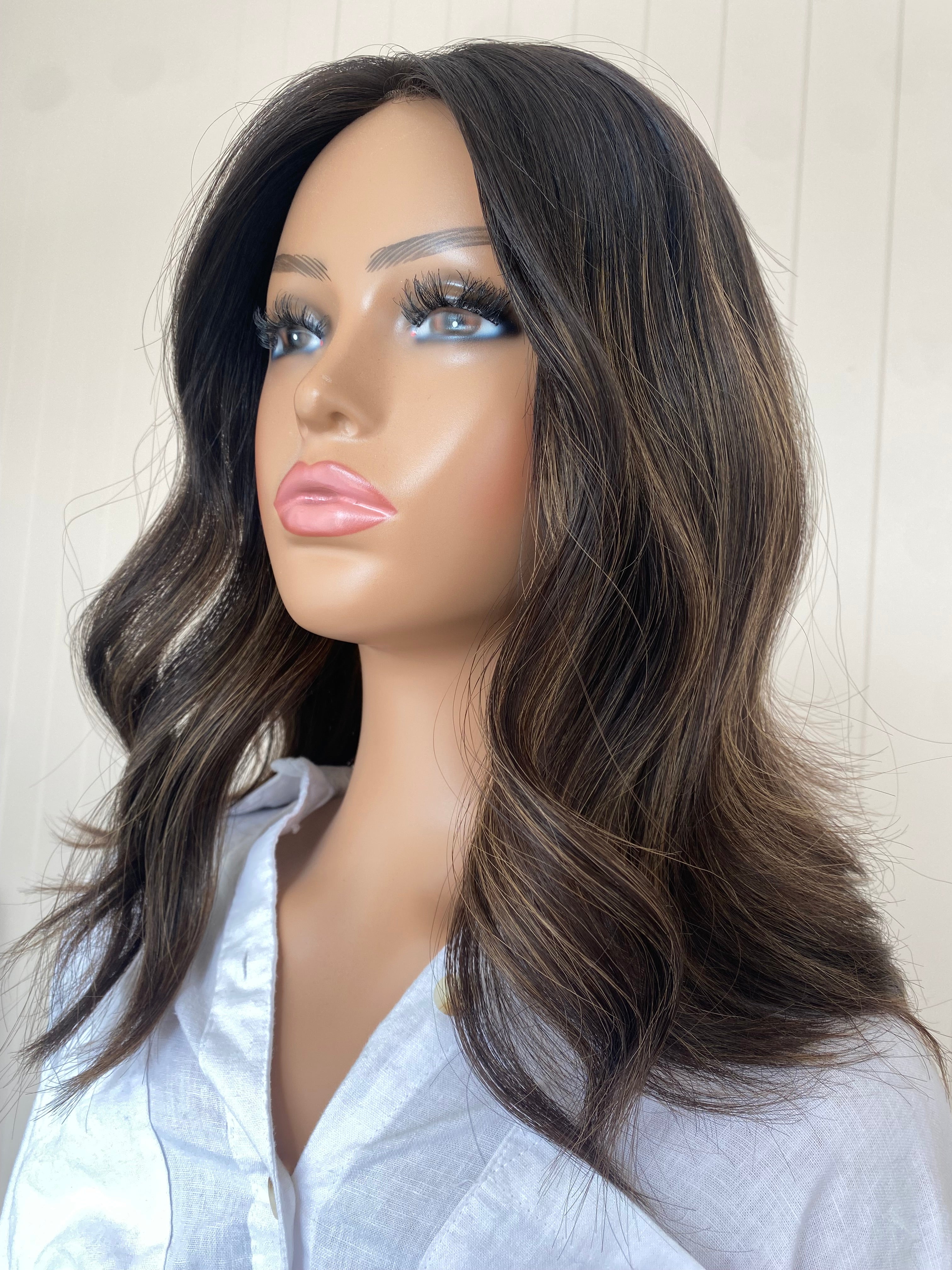 Bailey Closed Lace Light Density Topper 8x8 cap