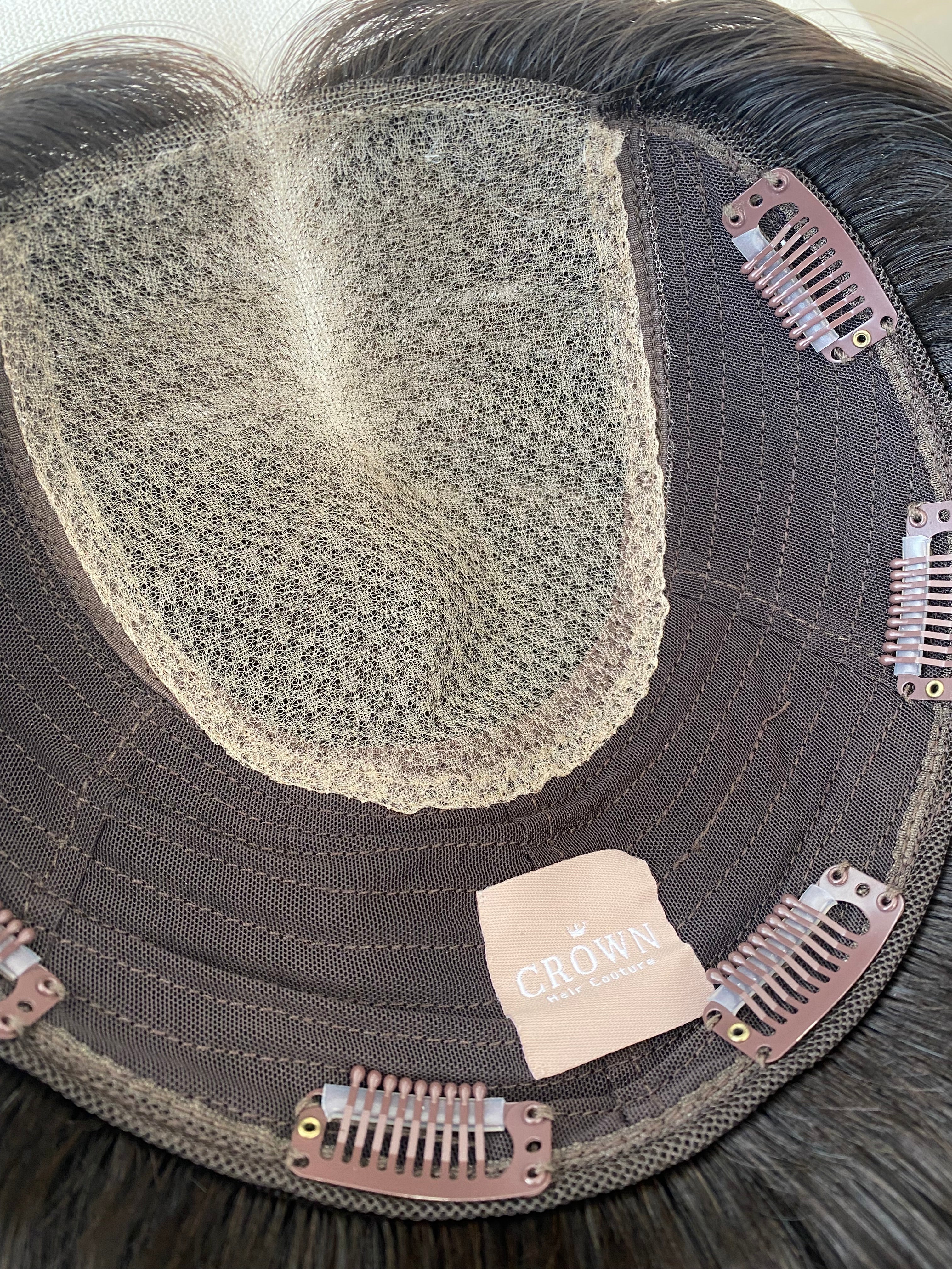 Bailey Closed Lace Light Density Topper 8x8 cap