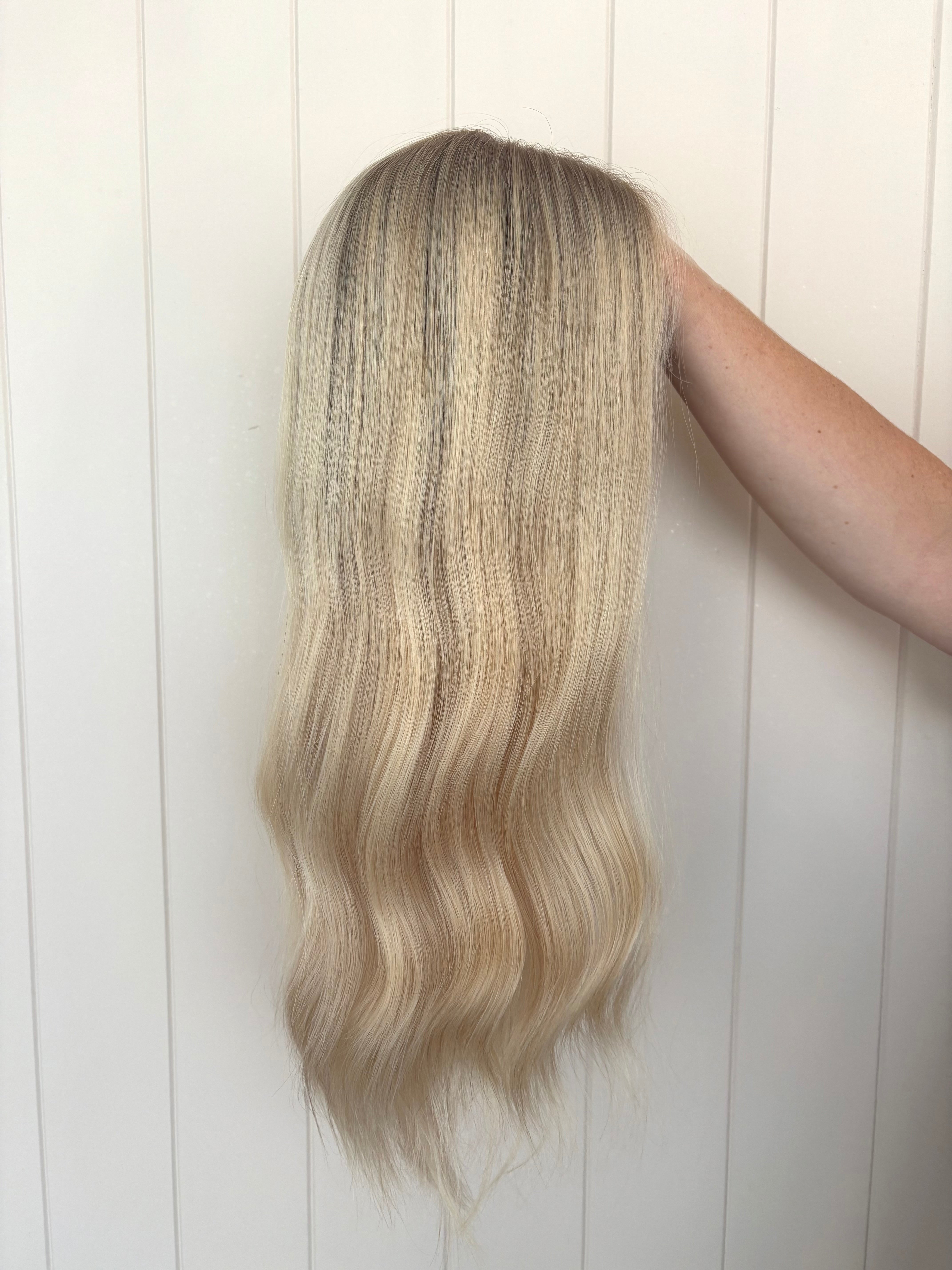 Adeline Hand Tied Lace  Wig 22" Inches with a Medium Cap