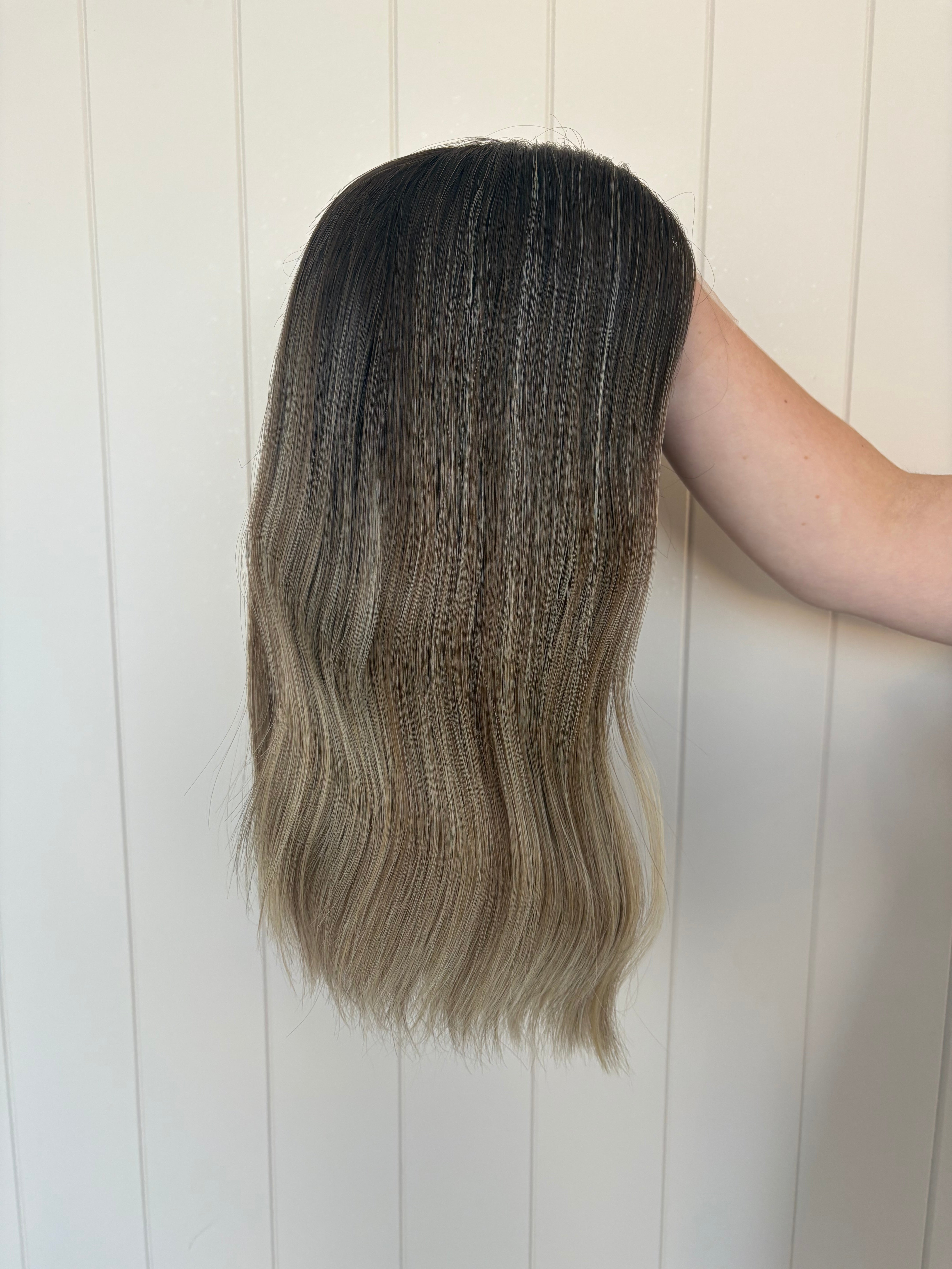 Giselle Hand Tied Lace Wig 18Inches with a Medium Cap | Lob Layer