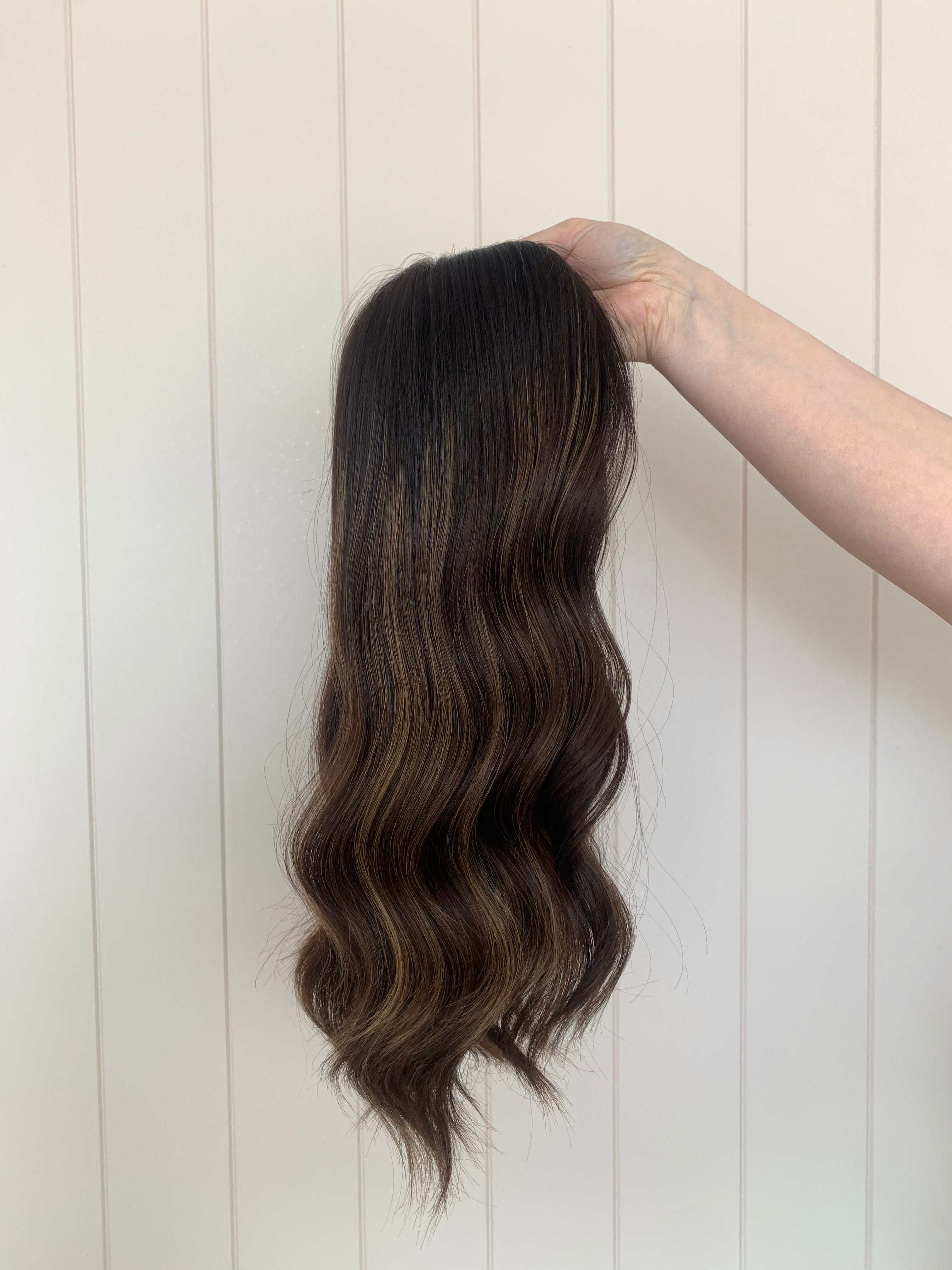 Bailey Closed Lace Light Density Topper 8x8 cap